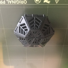 Picture of print of Snowflake Hinge Box