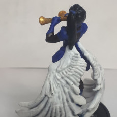 Picture of print of Trumpet Archon - Celestial Bard - PRESUPPORTED - Heaven Hath No Fury - 32mm scale Questa stampa è stata caricata da Steve