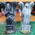 Weeping Angel Statues - Scenery - heaven hath no fury - 32 mm scale [Pre-supported] print image