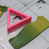 Triangle Cutter 80mm for Polymer Clay / Skinner Blending image