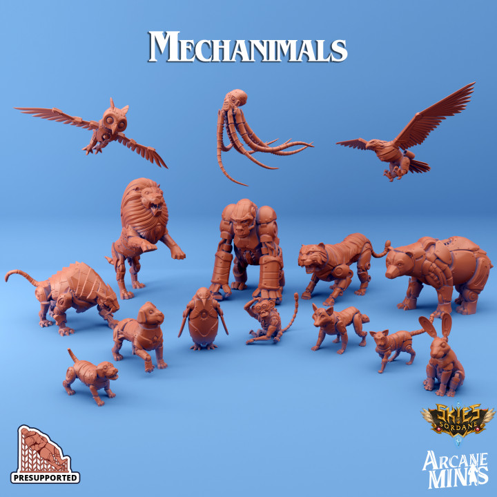 Mechanimals - Full Pack's Cover