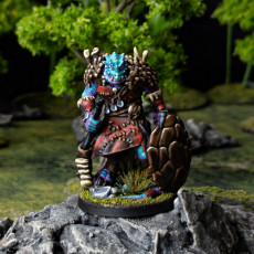 Picture of print of Lizardfolk Warrior