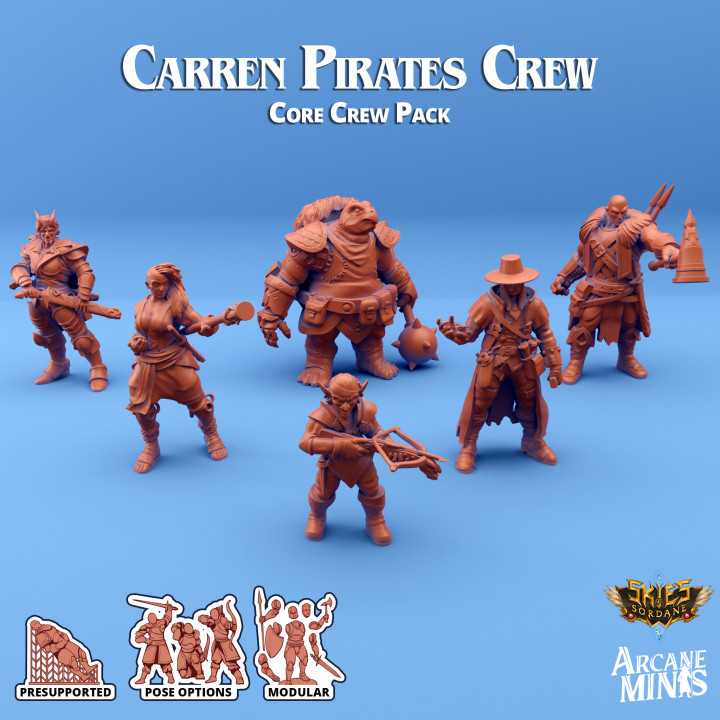 Carren Pirates - Core Crew's Cover