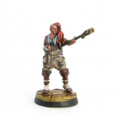 Picture of print of Human Monk - Carren Pirates