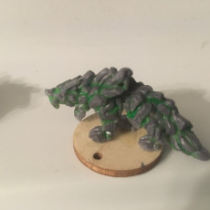 Picture of print of FREE Elemental Wolves - Pack 2 - 32 mm scale