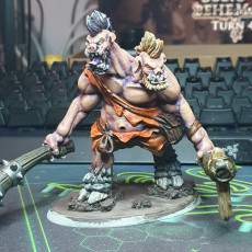 Picture of print of Ettin - Giant Creature - PRESUPPORTED - 32mm scale