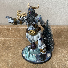 Picture of print of Zombie Frost Giant - Giant - 32 mm scale miniature