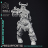 Zombie Frost Giant - Giant - PRESUPPORTED - 32mm Scale image