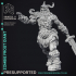 Zombie Frost Giant - Giant - PRESUPPORTED - 32mm Scale image