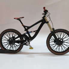 Picture of print of Down Hill Mountain bike 1/10 scale