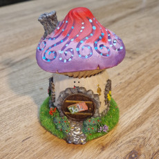 Picture of print of Shroom Hut