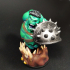 Wicked: The Hulk from Planet Hulk Bust print image