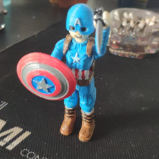Picture of print of Captain America