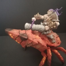 Picture of print of Gronk on Marshclaw the Swamp Crab - Ogre Marauders