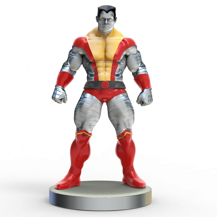 Colossus X-Men 1/6 Figure 3D Printing Model Kit Unpainted Unassembled 36cm GK 