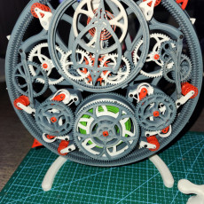Picture of print of Tourbillon Mechanica - Tourbillon Escapement Mechanical Clock (Assembly guide pdf in description)