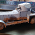 Rolls Royce Armored Car 1914 1/20 ish scale print image