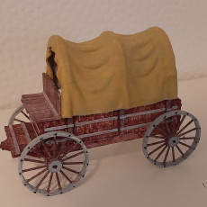 Picture of print of Covered Wagon