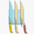 The Valorant Sovereign Knife - Two colors print enabled - PREMIUM PACK - save 20% image