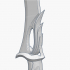 The Valorant Sovereign Knife - Splitted model image