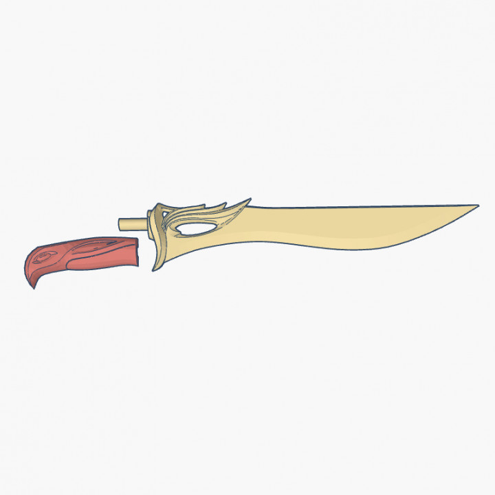 $5.00The Valorant Sovereign Knife - Splitted model