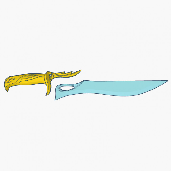 $10.00The Valorant Sovereign Knife - Two colors print