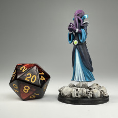 Picture of print of Mindflayer monster miniature