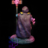 Dwarf girl mage priest print image