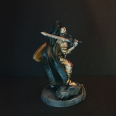 Picture of print of Fantasy medieval knight warrior