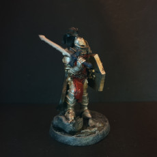 Picture of print of Fantasy medieval knight warrior