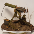 Vickers-Maxim Machine Gun - scale 1/4 print image