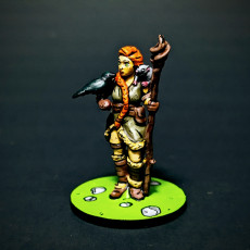 Picture of print of Muriel, Druid of the Plains