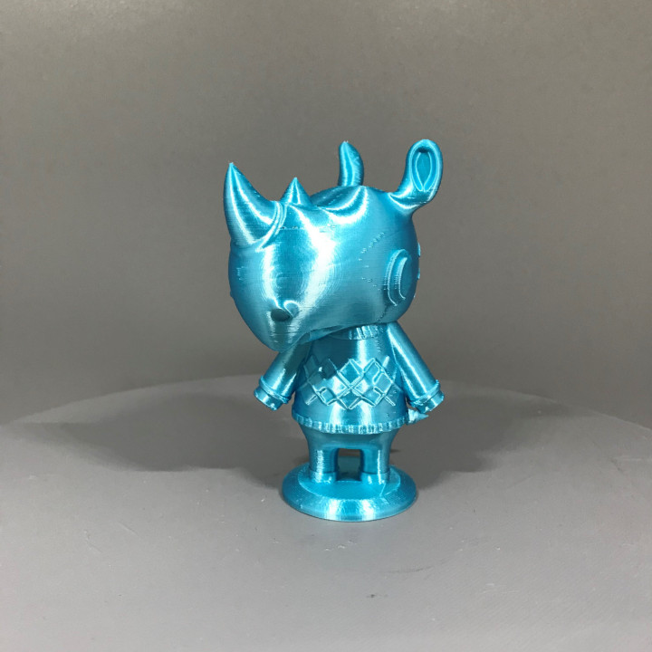 3d Printable Hornsby From Animal Crossing By Troy Slatton