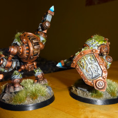 Picture of print of Dwarf Golem