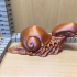 Snailien (Snail-Alien Xenomorph Mashup) Lawn Sculpture print image