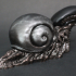 Snailien (Snail-Alien Xenomorph Mashup) Lawn Sculpture image
