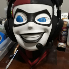 Picture of print of Harley Quinn Headphone Stand This print has been uploaded by Mike Hudgins