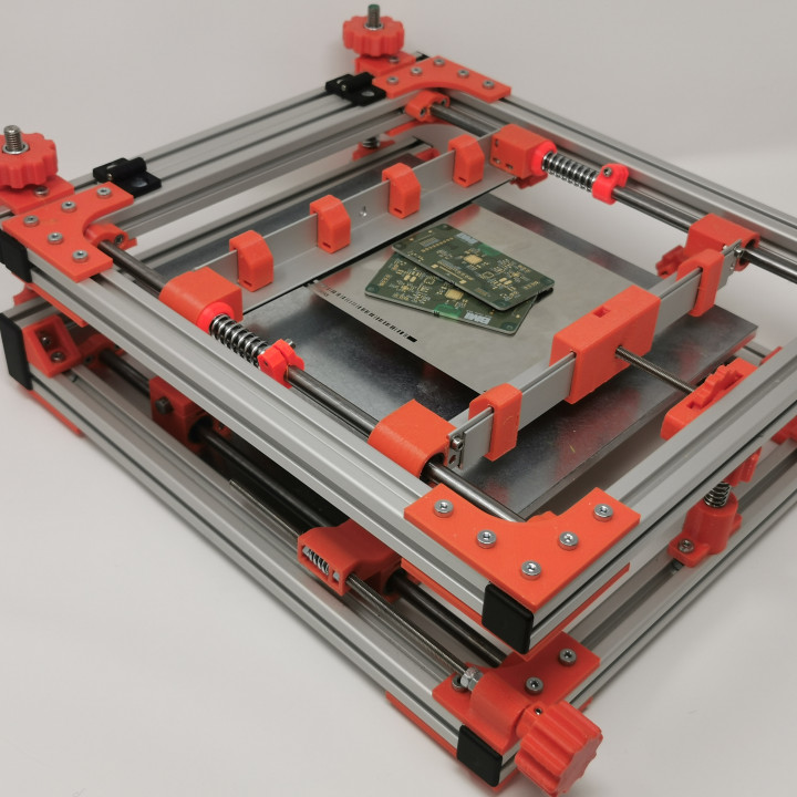 4-Axis PCB Stencil Printer - 3D printed - Dengler Mechatronik GmbH
