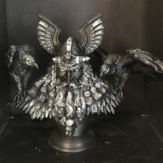 Picture of print of Ulric, The Lord Of The Birds - bust
