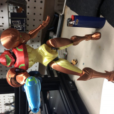 Picture of print of Samus from Metroid - Articulated Figure