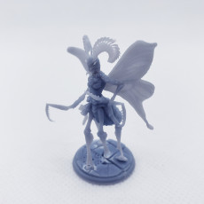 Picture of print of Moth Girl