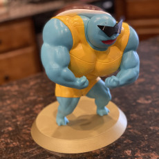 Picture of print of Ultra swole Squirtle
