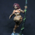 Lara the Dancer & Scourgy - Scourgeland Survivor Beauty (Fantasy Pinup) print image