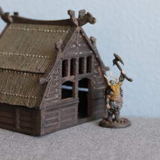 Picture of print of Viking Village /Terrain/ /Modular/ /Pre-supported/