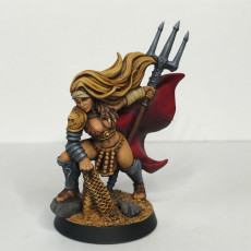 Picture of print of Zenovia - Gladiatrix Heroine (AMAZONS! Kickstarter) This print has been uploaded by Dan