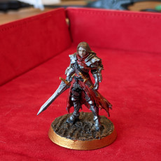 Picture of print of Lydia, the Lioness - Swordswoman - 32mm - DnD - This print has been uploaded by Joe Matranga