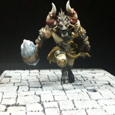 Picture of print of Taurinos - Minotaur Lord - 32mm - DnD -