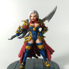 Picture of print of Dalila - Swordswoman - 32mm - DnD This print has been uploaded by Hrvoje Drinovac