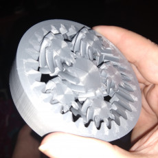 Picture of print of Obscure Gears (print in place) This print has been uploaded by Chris Hitchabout