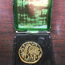 Picture of print of The Dungeon Master's Coin for D&D